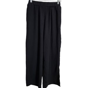 Shein Black Pants Wide Leg, sz S
